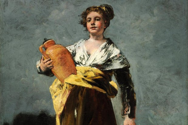 La Aquadora by Francisco de Goya was carrying brandy according to the Times of London